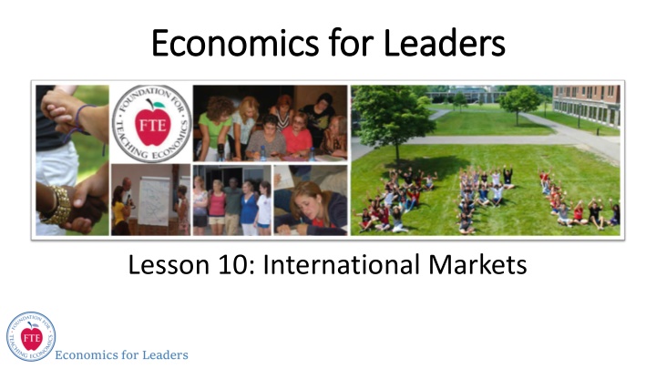 economics for leaders economics for leaders