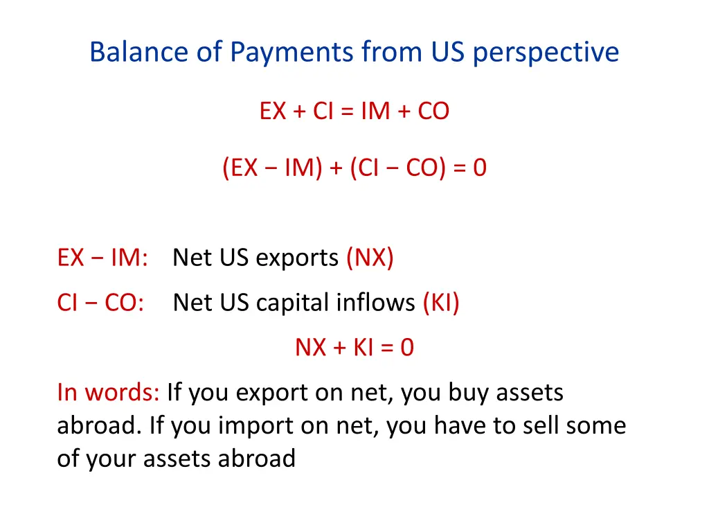 balance of payments from us perspective