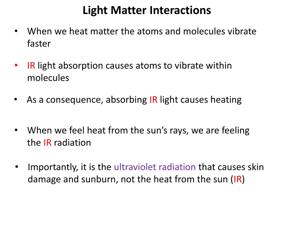 light matter interactions 4
