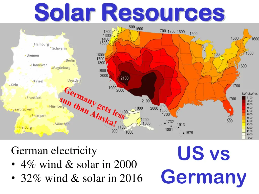 pv resource germany vs u s solar resources solar