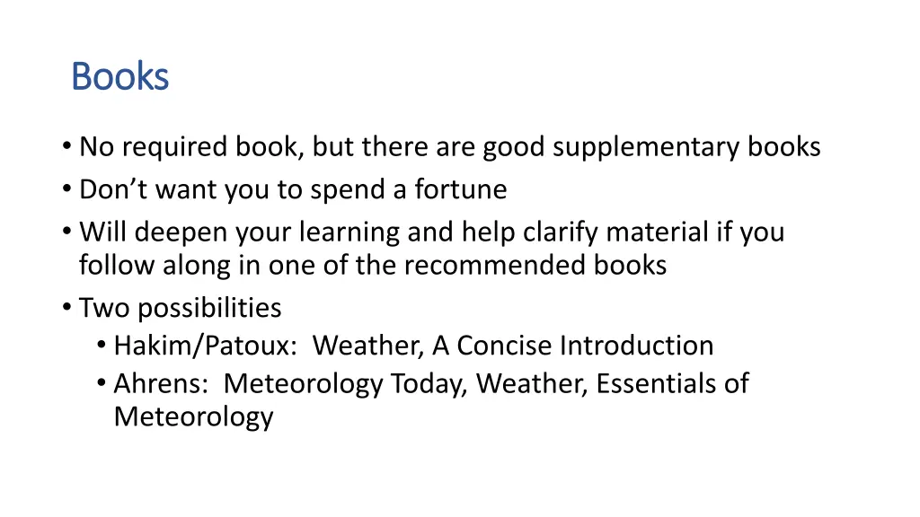 books books