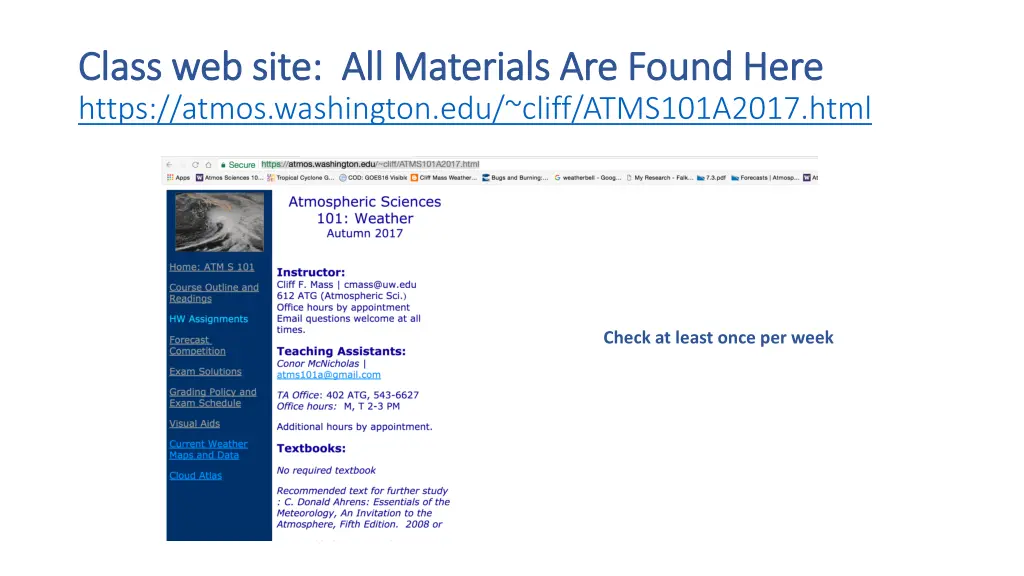 class web site all materials are found here class