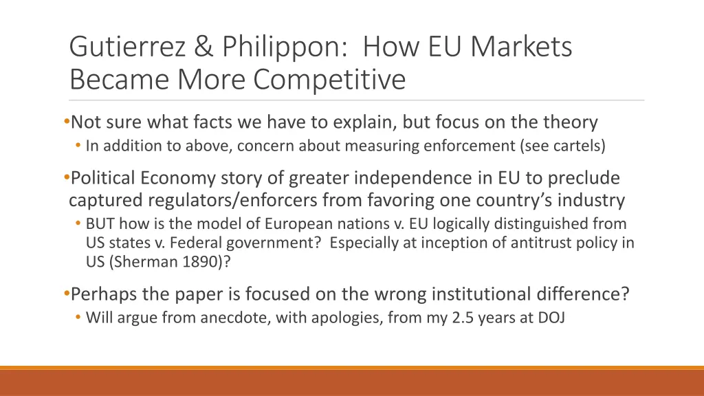 gutierrez philippon how eu markets became more