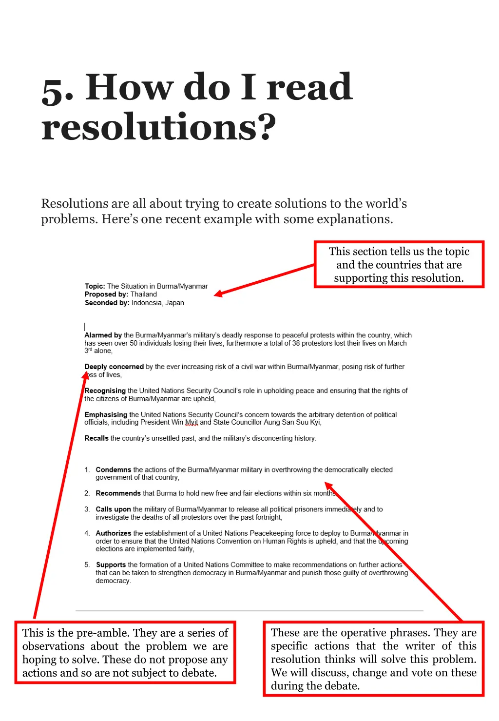 5 how do i read resolutions