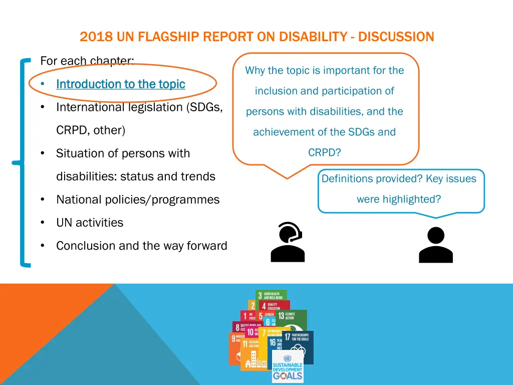 2018 un flagship report on disability discussion 1