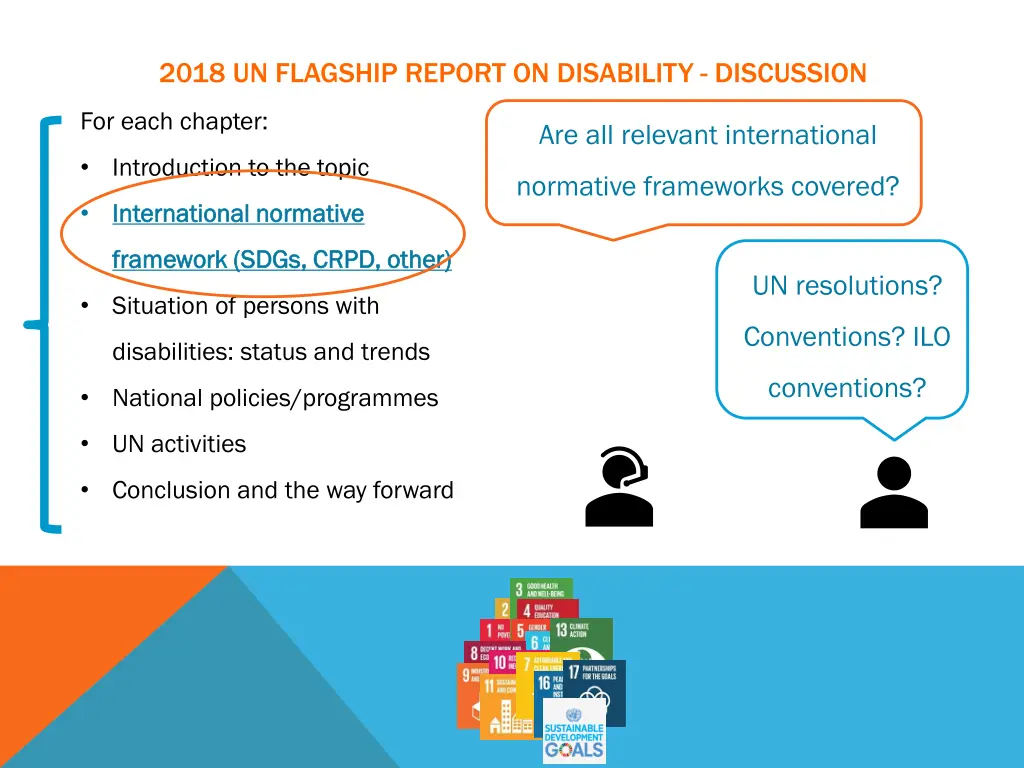 2018 un flagship report on disability discussion 2