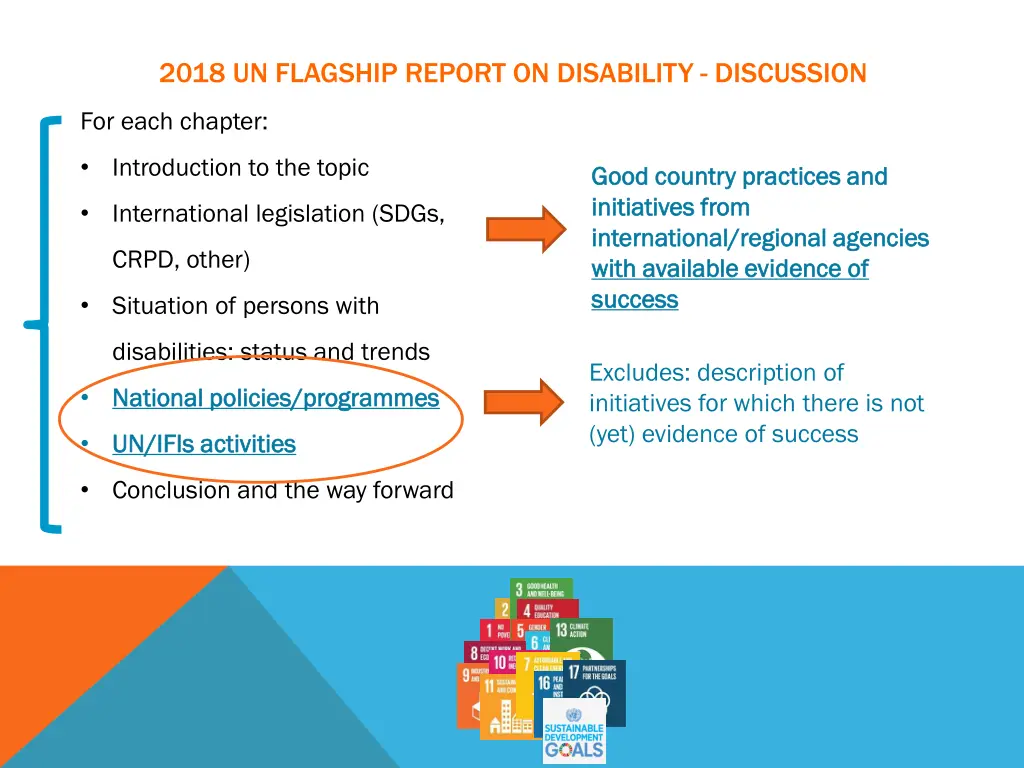 2018 un flagship report on disability discussion 7