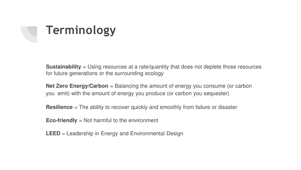 terminology 1