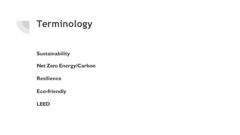 terminology