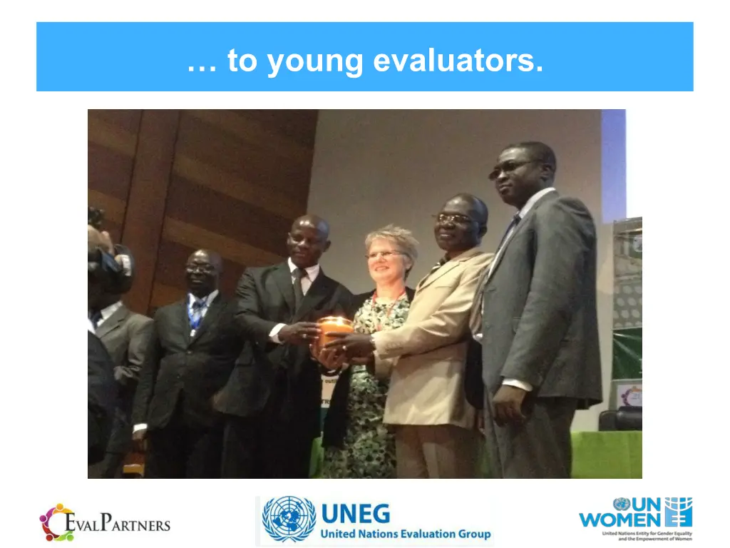 to young evaluators