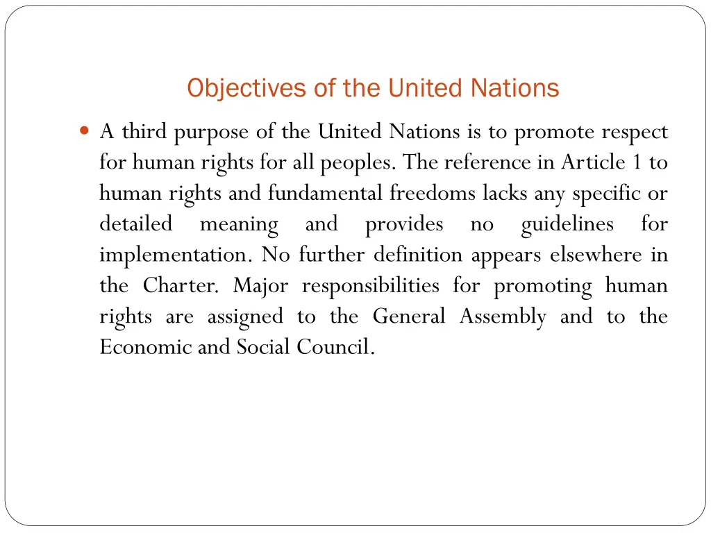 objectives of the united nations 3