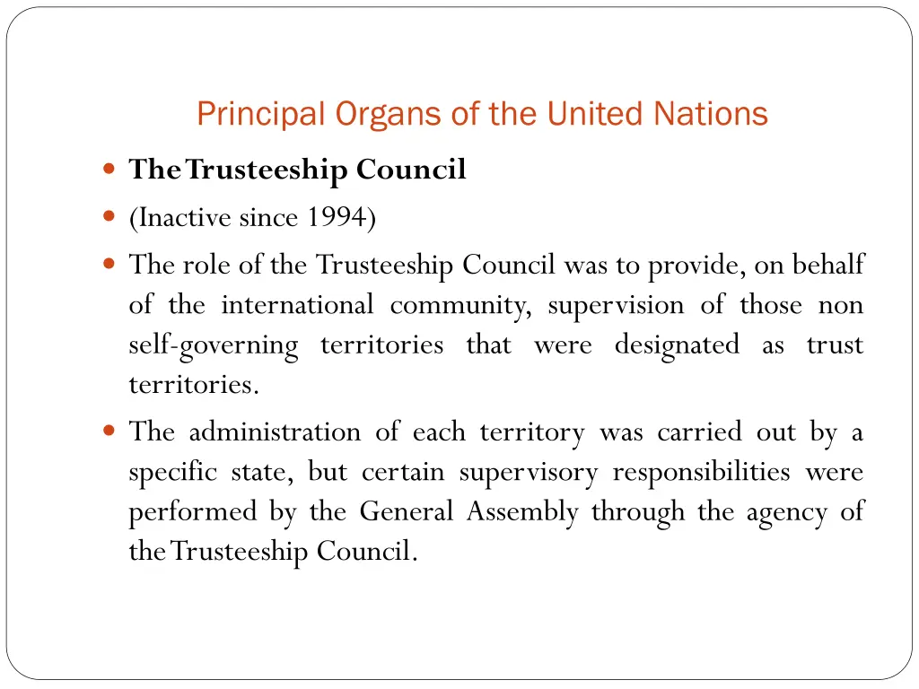 principal organs of the united nations 16