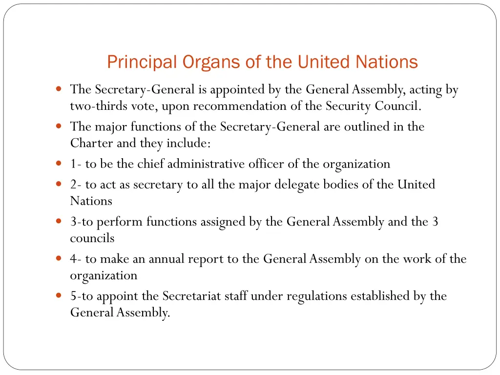 principal organs of the united nations 18