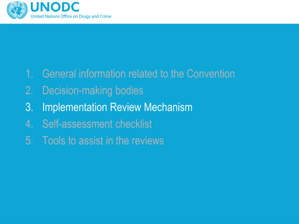 1 general information related to the convention 2
