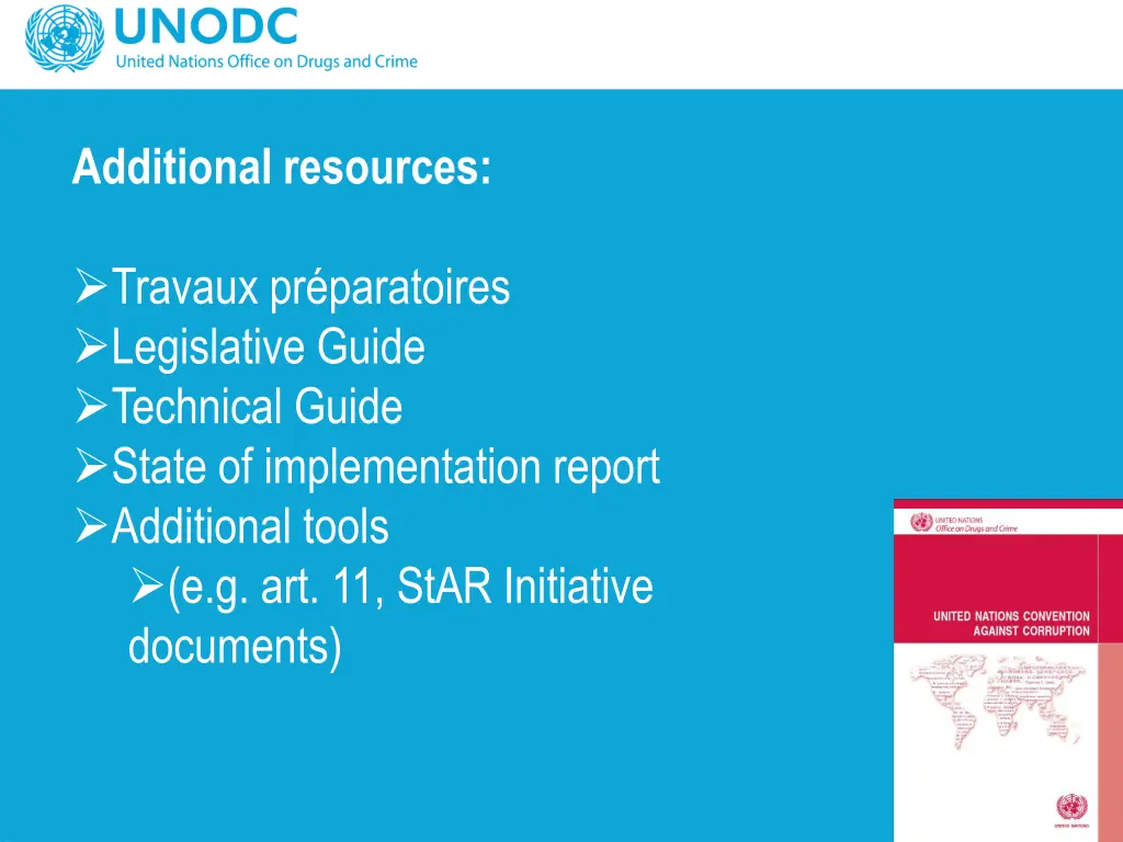 additional resources