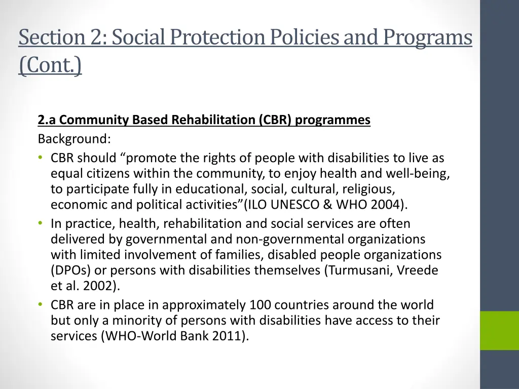 section 2 social protection policies and programs 1