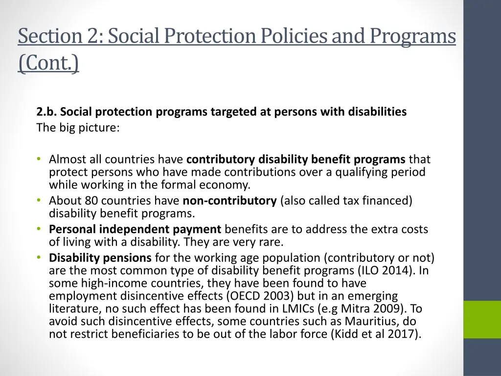 section 2 social protection policies and programs 4