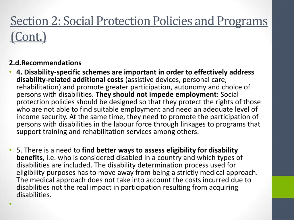 section 2 social protection policies and programs 8