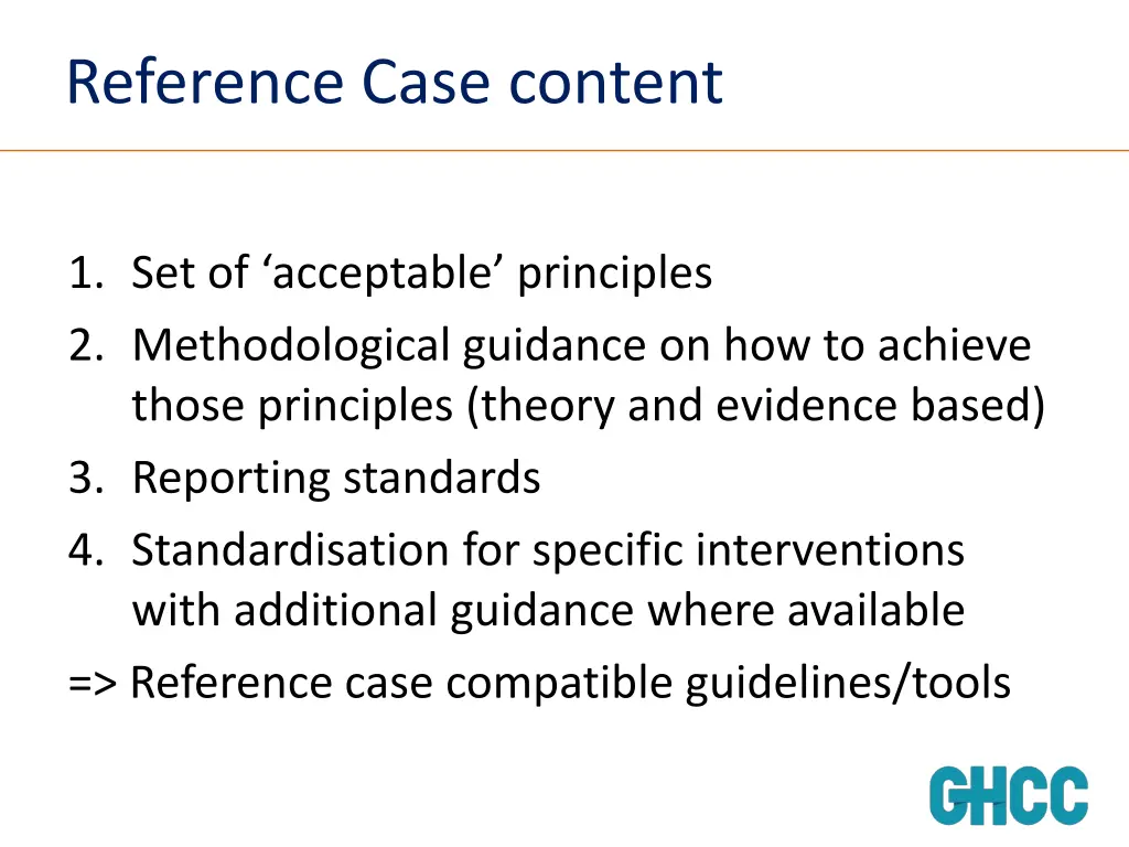 reference case content