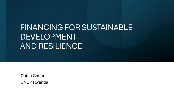 financing for sustainable development