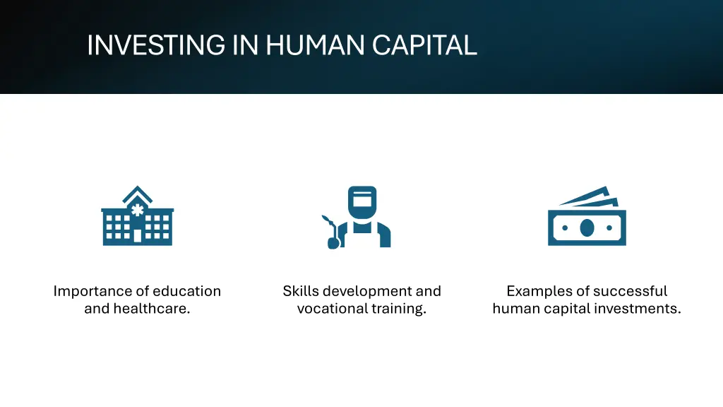 investing in human capital