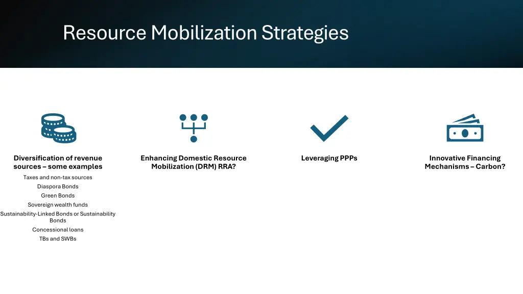 resource mobilization strategies