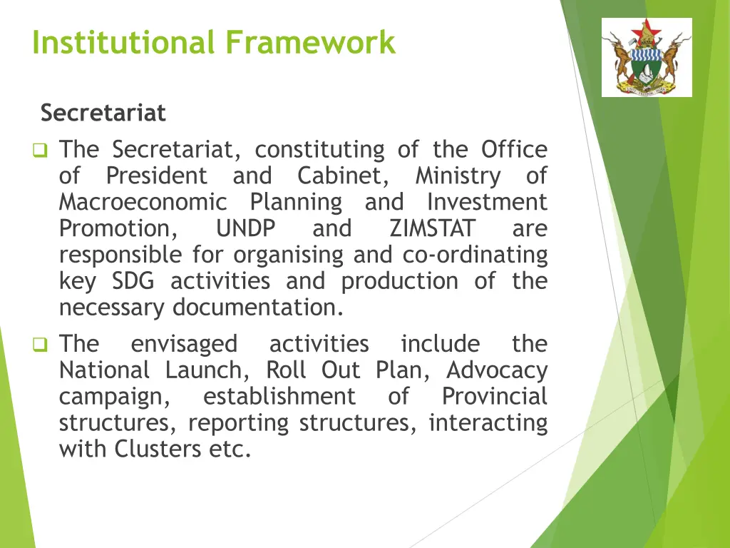 institutional framework 4