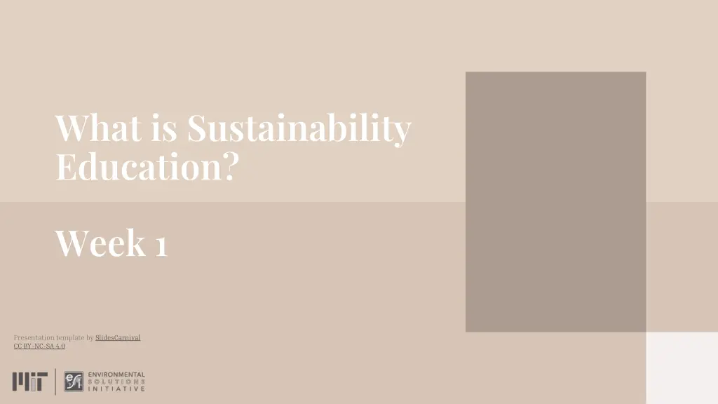 what is sustainability education