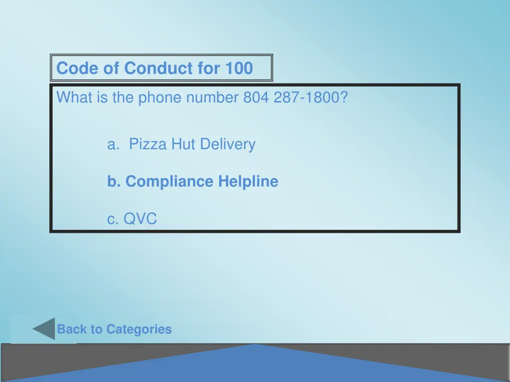 code of conduct for 100 1