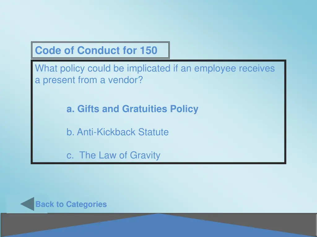 code of conduct for 150 1