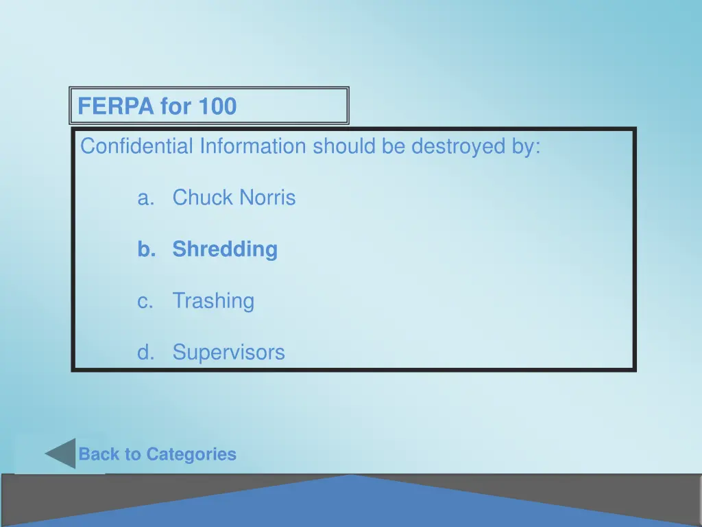 ferpa for 100 1