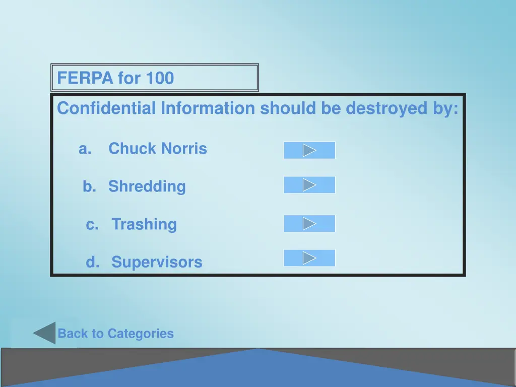 ferpa for 100