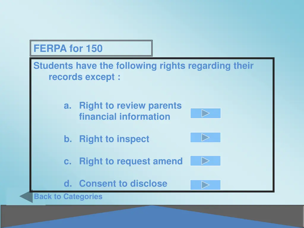 ferpa for 150