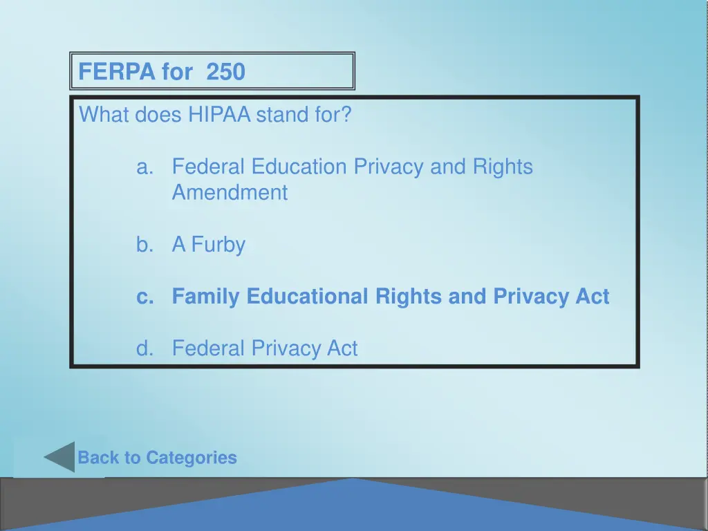 ferpa for 250 1
