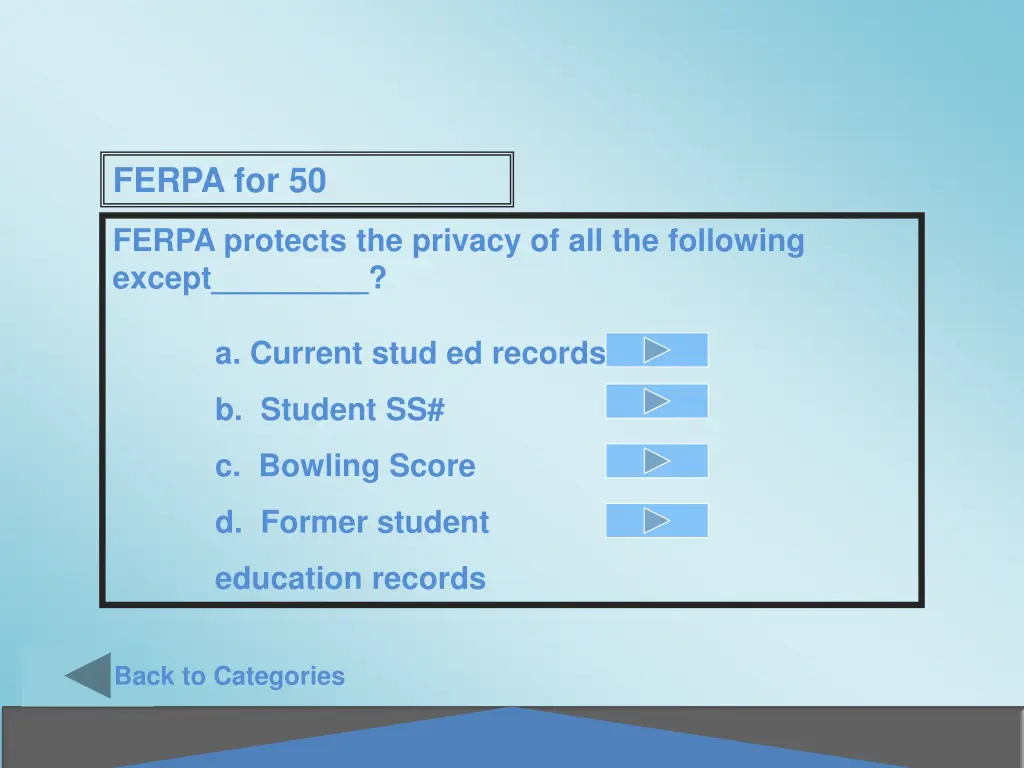 ferpa for 50