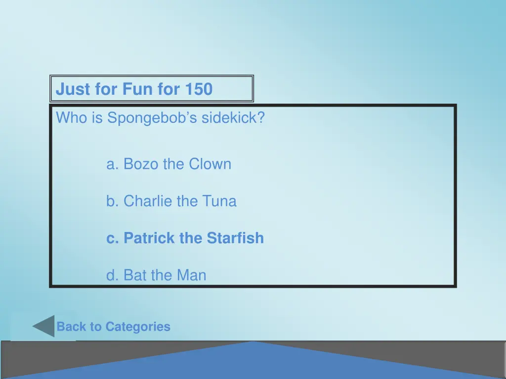 just for fun for 150 1