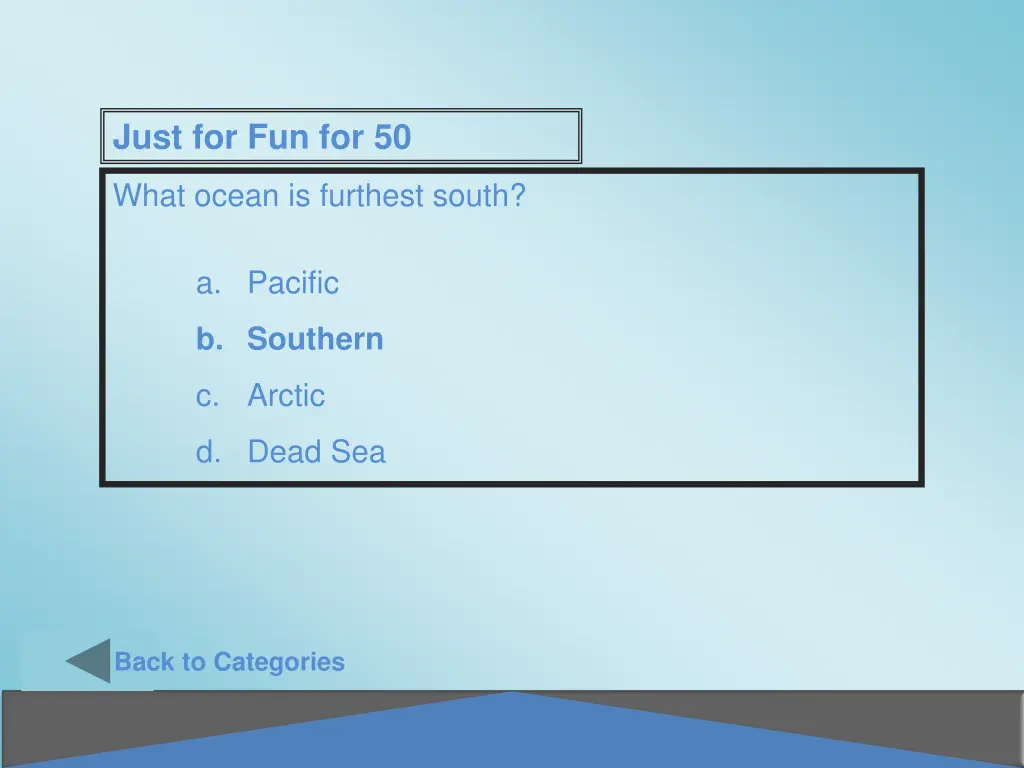 just for fun for 50 1