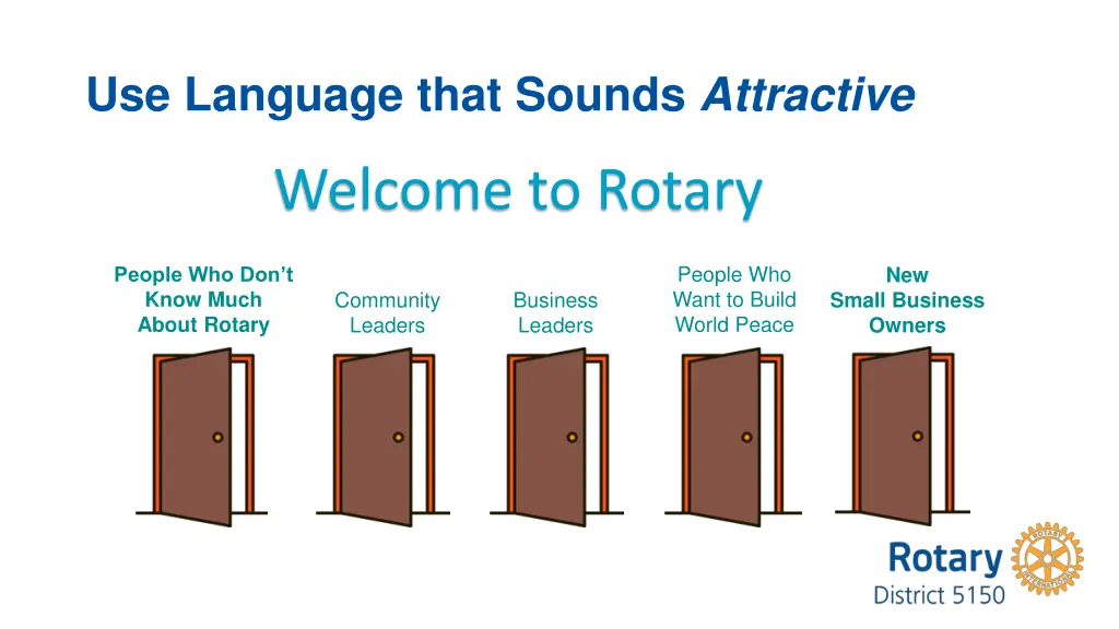use language that sounds attractive 2