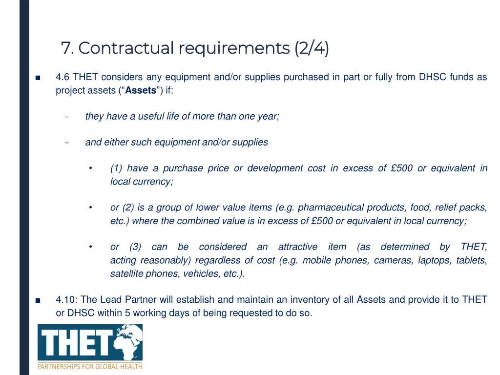 7 contractual requirements 2 4 7 contractual