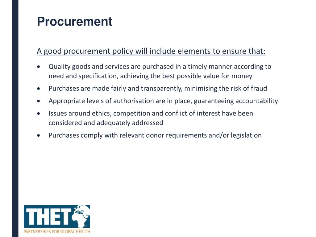 procurement
