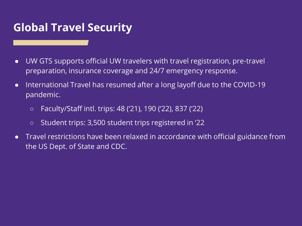 global travel security