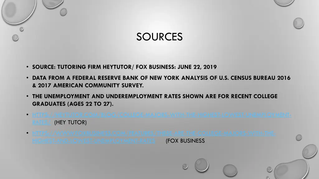sources