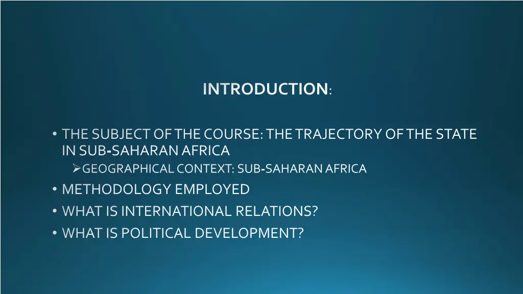 introduction