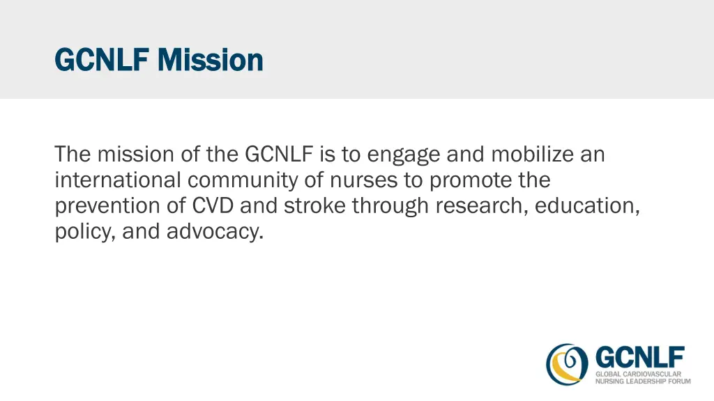 gcnlf mission gcnlf mission