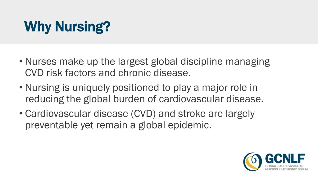 why nursing why nursing