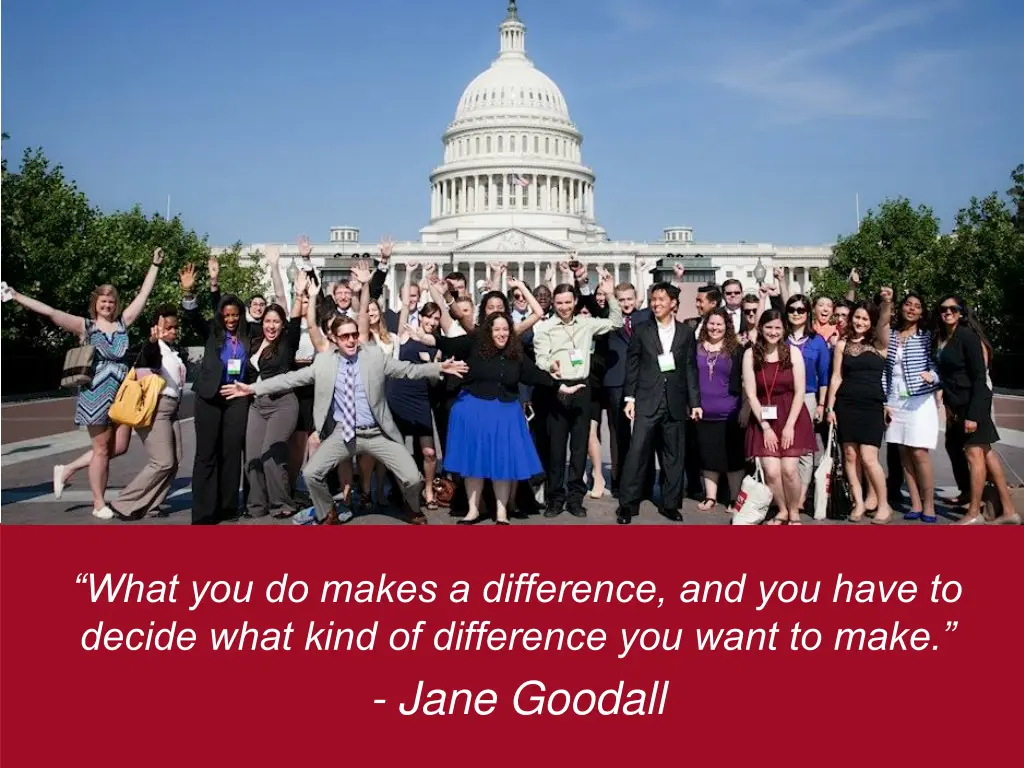 what you do makes a difference and you have