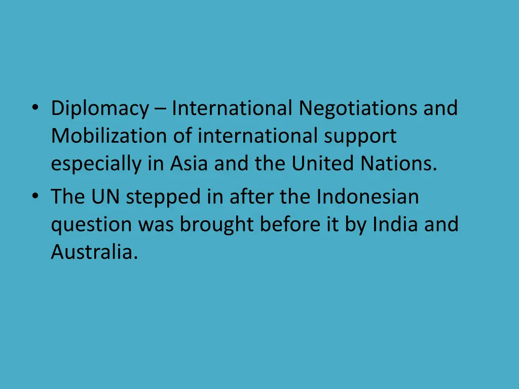 diplomacy international negotiations