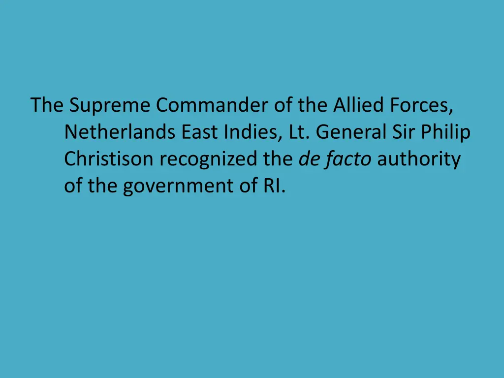 the supreme commander of the allied forces