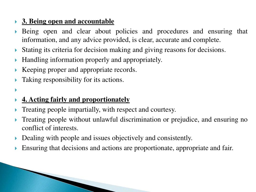 3 being open and accountable being open and clear