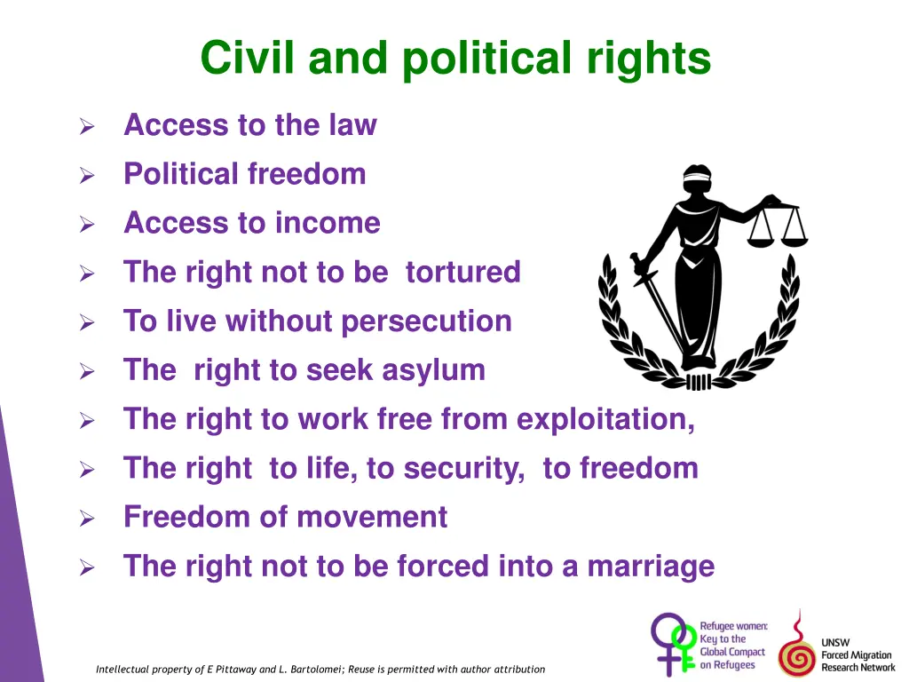 civil and political rights